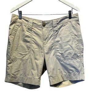 Eddie Bauer Women’s Ripstop Khaki Shorts Size 10